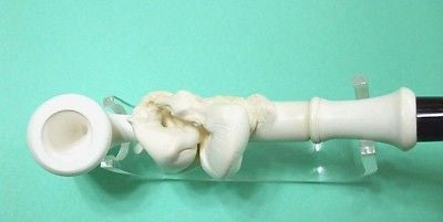 Female Lion Hunting a Bull Meerschaum Pipe Tobacco Smoking Vintage looks 9145