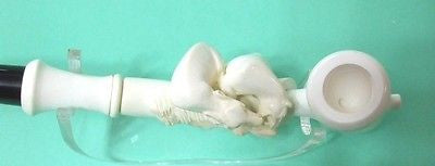 Female Lion Hunting a Bull Meerschaum Pipe Tobacco Smoking Vintage looks 9145