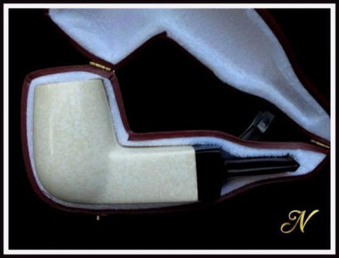 Billiard Turkish Meerschaum Pipe Special Built - Wide Chamber & Draft hole. 0328