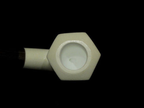 9mm Filtered Bent Block Meerschaum pipe Rare Acrylic System without Screws 2230
