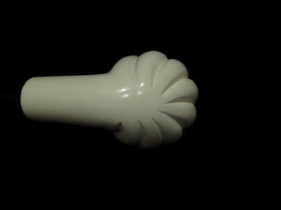 Swirling Bent Billiard Block Meerschaum pipe Acrylic stem Case Light weight 4604