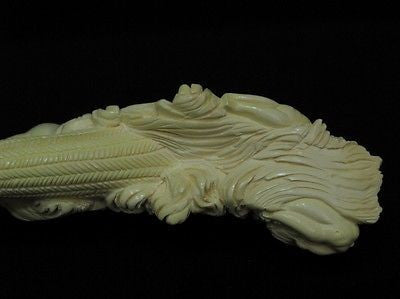 Pipe smoking Fez Man Angels Meerschaum Pipe Known as 'Dunhill pipe' Sitter 5827