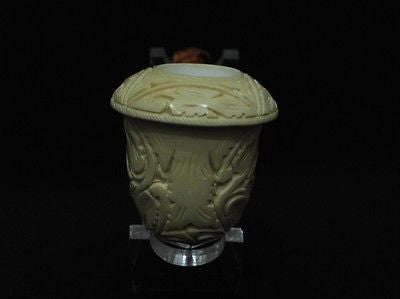 Vineyard Calabash Genuine Block Meerschaum pipe Hand made Fitting Gift Case 1368