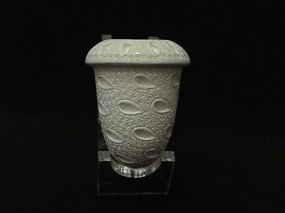 Lattice Bent Calabash Block Meerschaum Pipe 2 stems Churchwarden - Classic 4336