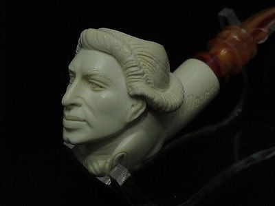 George Washington Bust Meerschaum Pipe Christmas Birthday gift Free hand 8722