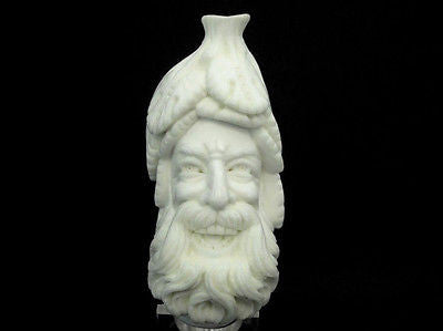 Happy Bacchus Block Meerschaum Pipe Case Stand Mythological Big Bowl by Cor 3797