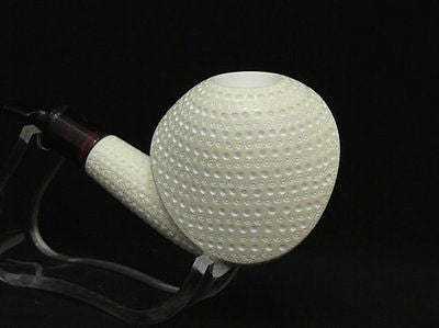 Lattice Cobra Barrett Hat Block Meerschaum Pipe Tobacciana Meerco Big Bowl 8170