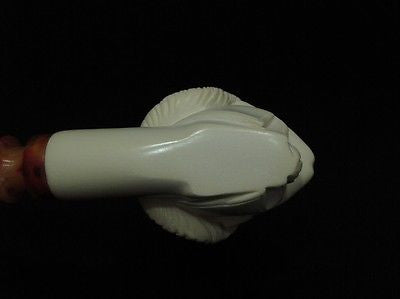 George Washington Bust Meerschaum Pipe Christmas Birthday gift Free hand 8722