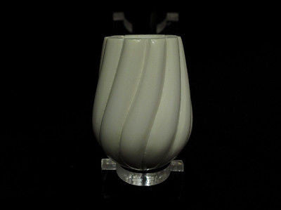 Swirling Bent Billiard Block Meerschaum pipe Acrylic stem Case Light weight 4604