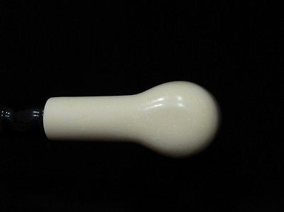 Excellent Smooth Straight Block Meerschaum Pipe Colors fast Rare meer stone 5375
