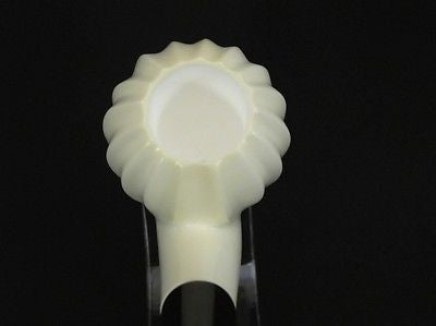 Full Bent Whirling Paneled Block Meerschaum Pipe Apple smoking pipes eBay 8377
