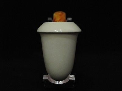 Smooth Bent Calabash Meerschaum Pipe magnesite block seafoam pipa Gift Case 7507