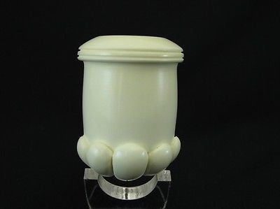 Smooth Oyster Smoking Block Meerschaum Pipe Gift Case Stand Pouch Good size 1536