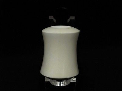 Smooth Bent Plain Block Meerschaum Pipe seafoam Colors faster Freehand 0268