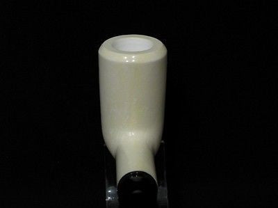 Excellent Smooth Straight Block Meerschaum Pipe Colors fast Rare meer stone 5375